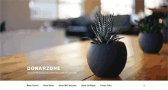 Desktop Screenshot of donarzone.com